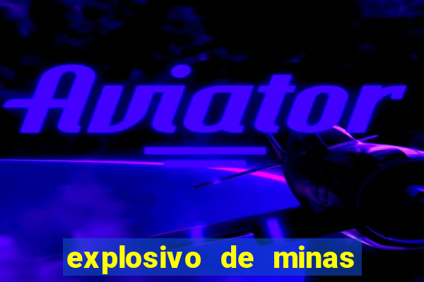 explosivo de minas 3 letras